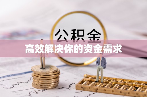 新田高效解决你的资金需求