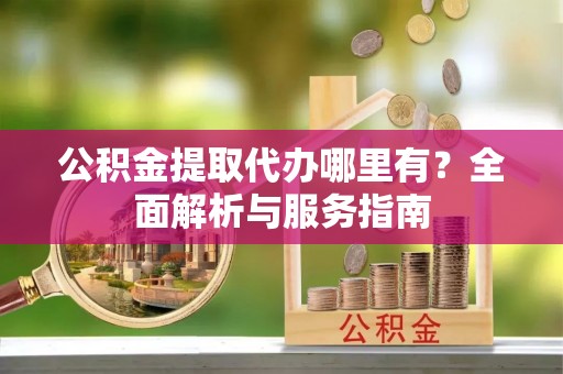 新田公积金提取代办哪里有？全面解析与服务指南