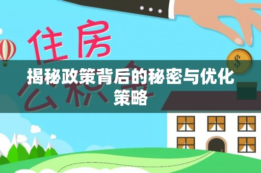 新田揭秘政策背后的秘密与优化策略