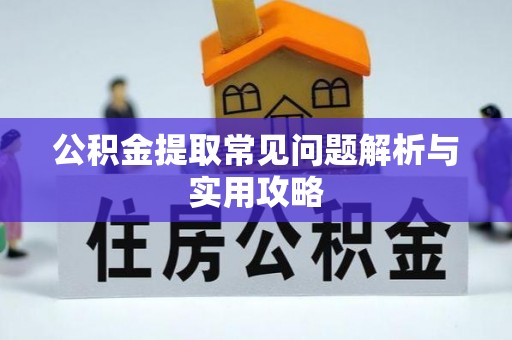 新田公积金提取常见问题解析与实用攻略