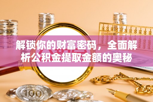 新田解锁你的财富密码，全面解析公积金提取金额的奥秘
