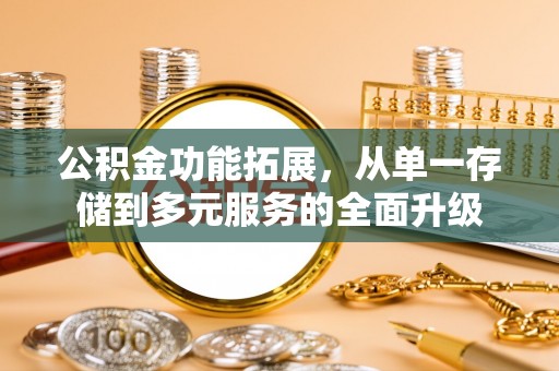 新田公积金功能拓展，从单一存储到多元服务的全面升级