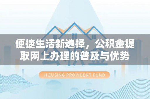 新田便捷生活新选择，公积金提取网上办理的普及与优势