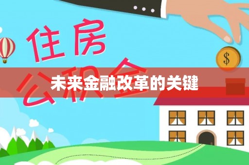 新田未来金融改革的关键