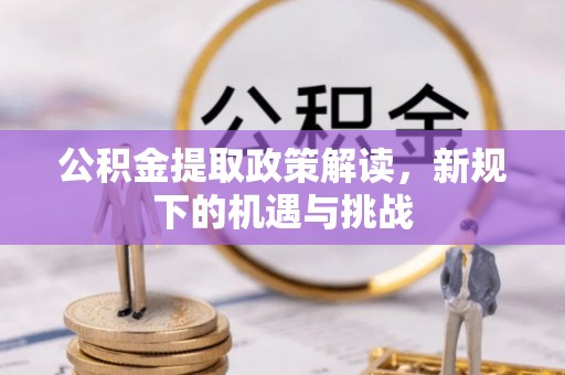 新田公积金提取政策解读，新规下的机遇与挑战