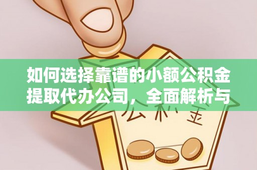 新田如何选择靠谱的小额公积金提取代办公司，全面解析与实用指南